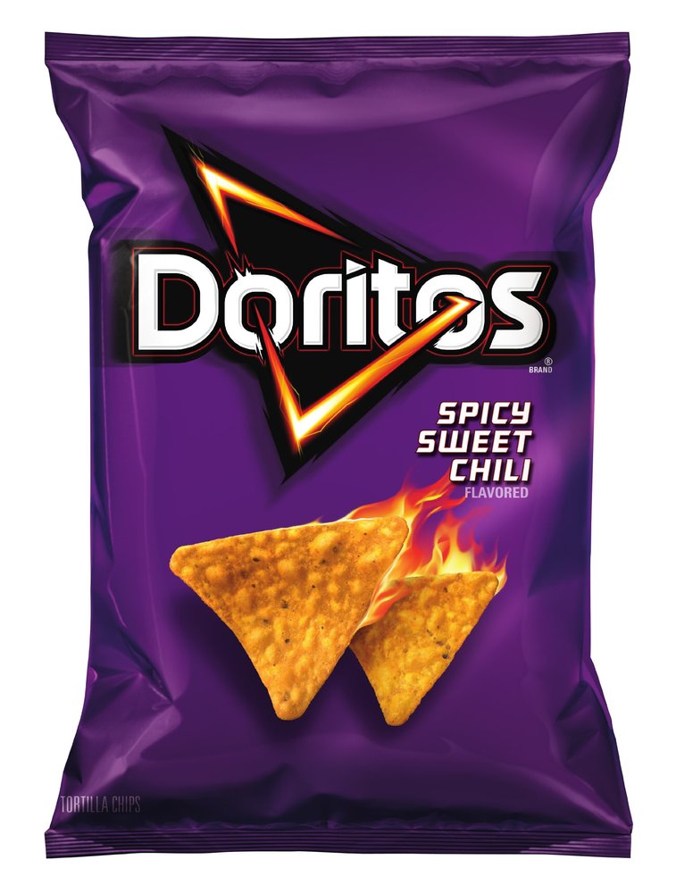 Doritos Tortilla Chips, Spicy Sweet Chili, 11 Ounce (Pack of 4)