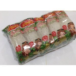 Kaset Bean Thread Glass Noodles 1.41 Oz (40 G) x 10 From Thailand BIG PACK by Kaset