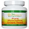 Muscadine Grape Seed 100% Pure Muscadine Grape Seed 90 capsules per bottle 650mg per capsule view 1