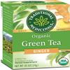 Traditional Medicinals Organic Green Tea Ginger Herbal Tea, Promotes Healthy Digestion, (Pack of 1) - 16 Tea Bags view 1