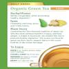 Traditional Medicinals Organic Green Tea Ginger Herbal Tea, Promotes Healthy Digestion, (Pack of 1) - 16 Tea Bags view 3