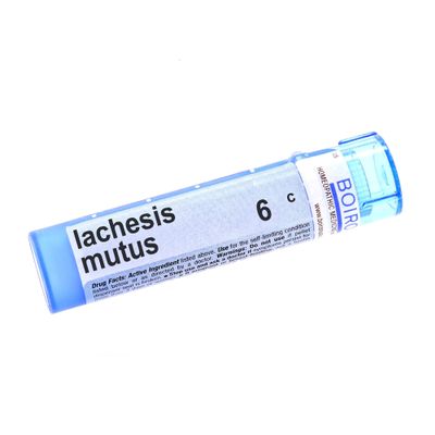 Lachesis Mutus 6C - Homeopathic Medicine for Hot Flashes (80 Pellets)