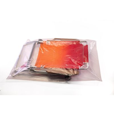 24" x 30" x 1.5 mil Clear Eco-Manufactured Plastic Layflat Bags (Case of 500)