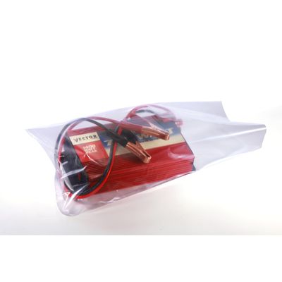 12" x 20" x 4 mil Clear Eco-Manufactured Plastic Layflat Bags (Case of 500)