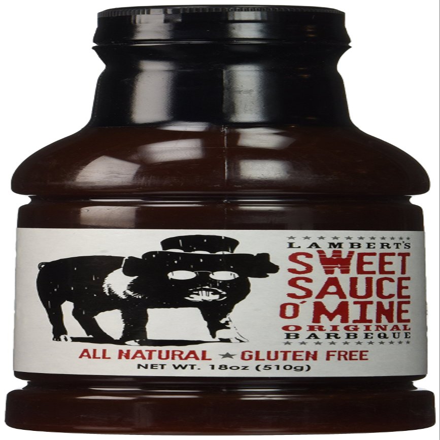 Lambert's Sweet Swine O'Mine Sweet Sauce O'Mine Barbeque Sauce - 18 Oz