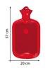 Fleece Hot Water Bottle with Cover, 2.0Litre (Blue) by Snger GmbH view 2