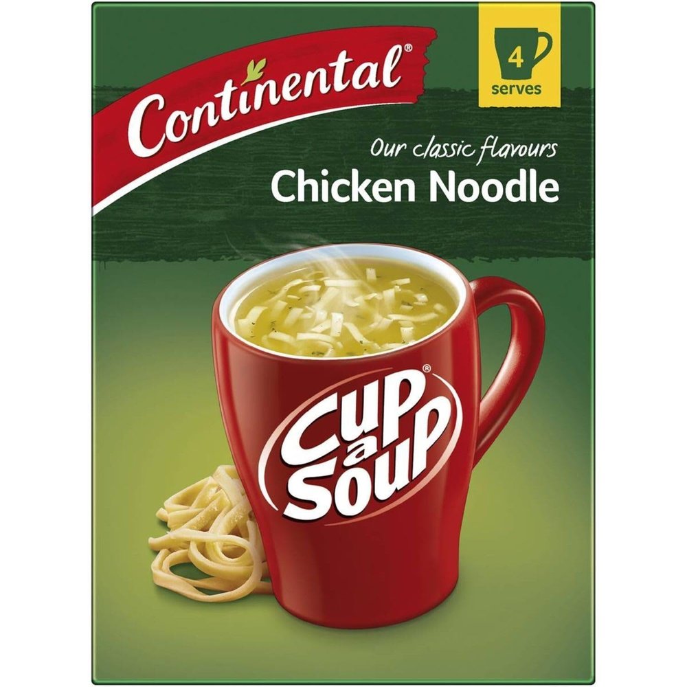 Australian - Continental Chicken Noodle Soup 40g 4 Serves