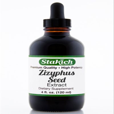 Stakich Zizyphus Seed (Zizyphus spinosa) 4 oz Liquid Extract
