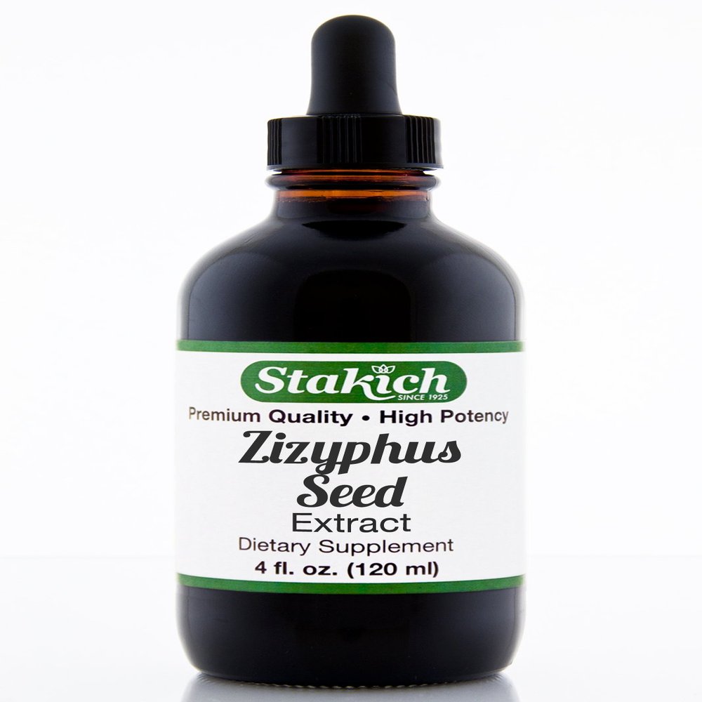 Stakich Zizyphus Seed (Zizyphus spinosa) 4 oz Liquid Extract