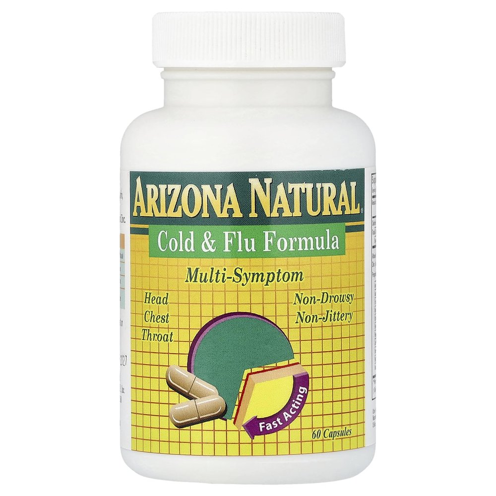Arizona Natural Cold and Flu Formula, 60 Count