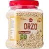 Barons Whole Wheat Orzo Pasta | 100% Natural Israeli Rice-Shaped Orzo for Soups, Casseroles & Salads | Cooks in 10 Minutes! | Kosher | 1 Pack 21.16oz Jar view 1