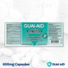 200 Guai-Aid 600mg "Ultra-Pure" Guaifenesin CR Capsules for All-Day Everyday Mucus Relief. Controls phlegm, Cough, Chest Congestion, colds & flu. view 2
