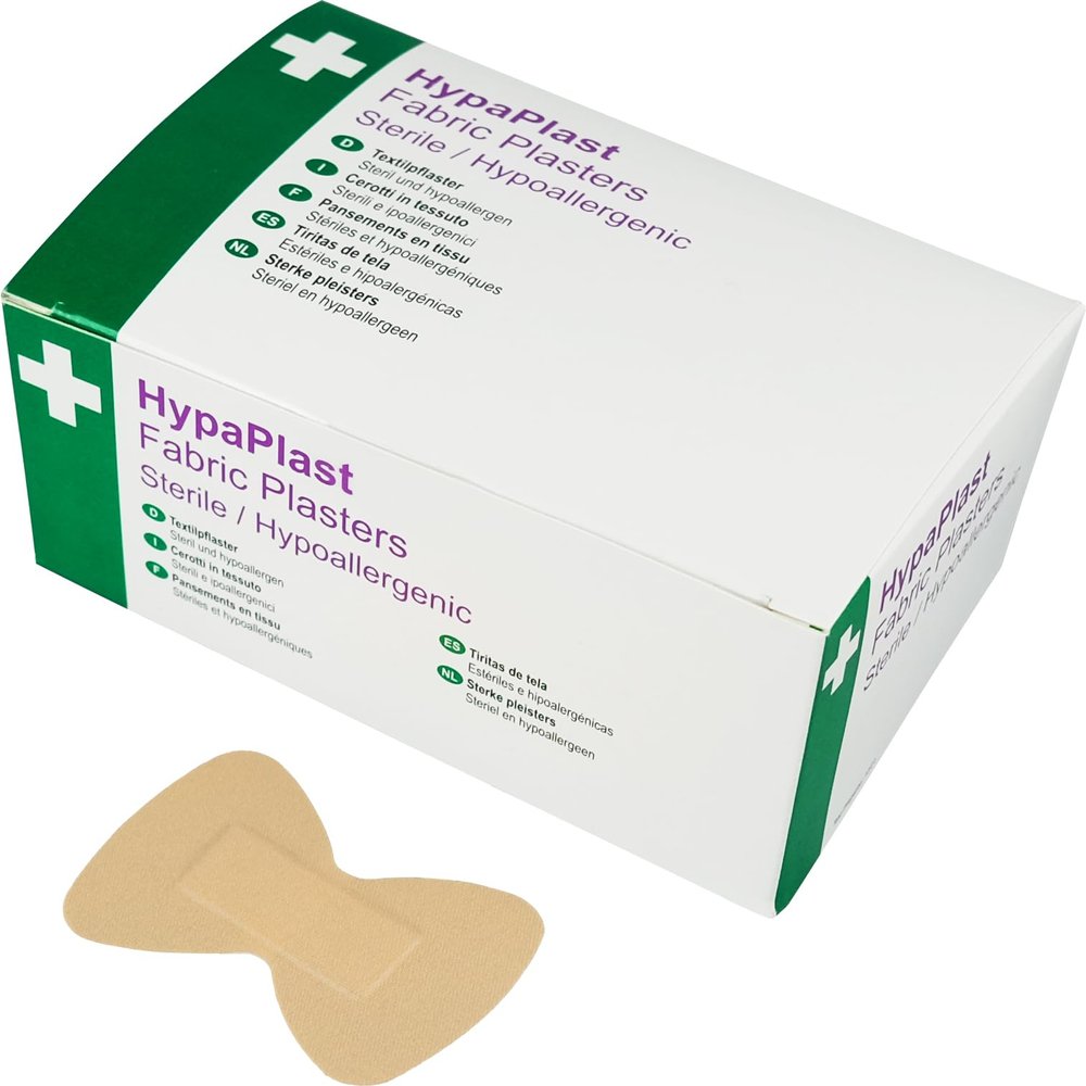 HypaPlast Fabric Plasters, Fingertips (Pack of 100)