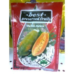 Dried Salted Papaya-40gx6 Packs
