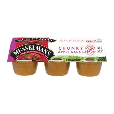 Musselman's Chunky Applesauce 6 - 4 oz cups