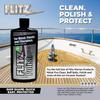 Flitz Multi Purpose Metal Polish Liquid - 7.6oz Bottle of USA-Made Tarnish Remover - For Aluminum, Chrome, Brass, Nickel, Silver - Non-Abrasive Metal Cleaner and Polish, Restorer (6 Pack) view 3