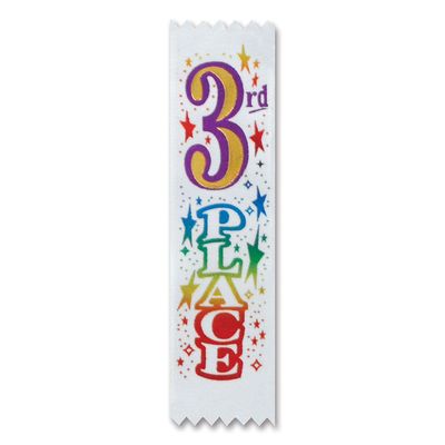 Beistle 3Rd Place Value Pack Ribbons
