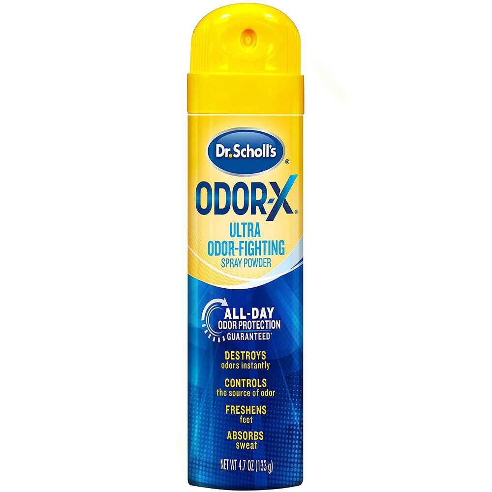 Dr Scholls Odor-X Odor Fighting Spray Powder 4.7 Ounce