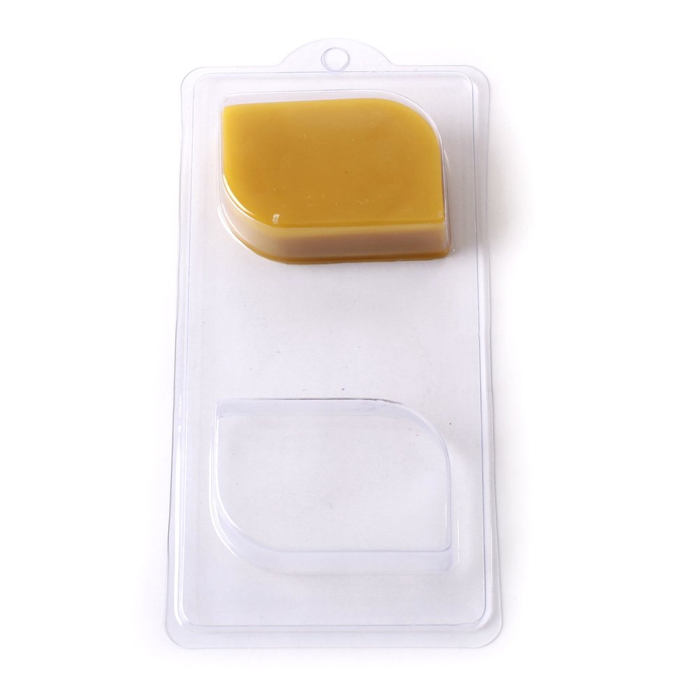 World Of Moulds 4 Cavity Oblique Soap/Bath Bomb Mould, 25.5 x 24 x 4 cm, PVC