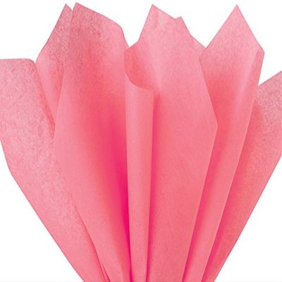 Coral Rose Wrap Tissue Paper 20 Inch X 30 Inch - 48 Sheets