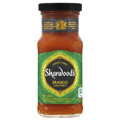 Sharwood's Green Label Mango Chutney 6 x 227g
