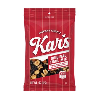 Kars Nuts Original Trail Mix, 2 oz  Grab & Go Bags, Individual Snack Packs (Pack of 48), Gluten-Free Trail Mix Snack