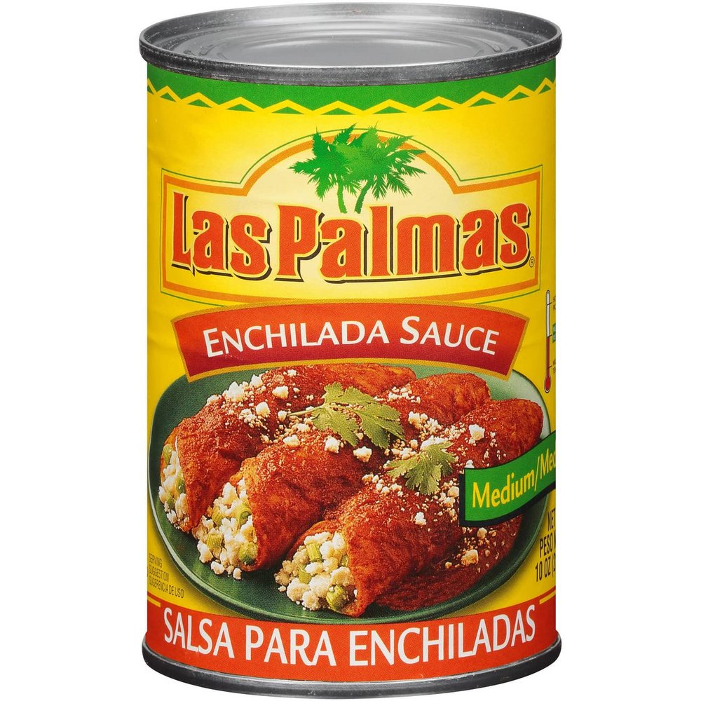 B and G Las Palmas Medium Enchilada Sauce, 10 Ounce -- 24 per case.