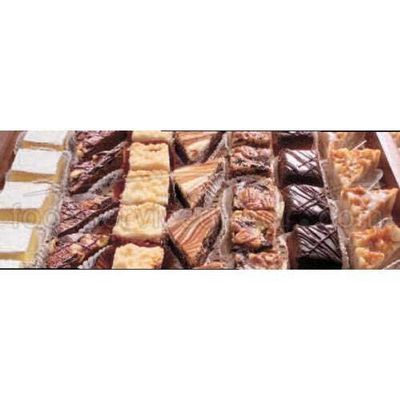 Sweet Street Square Petits Fours Cake - Variety Pack Bar -- 4 per case.