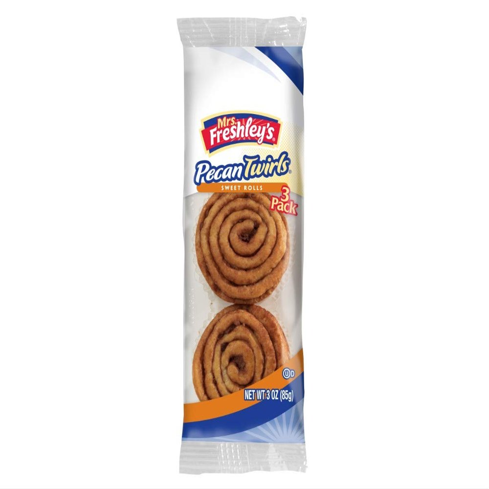 Mrs. Freshleys Pecan Spin Cake -- 144 per case.