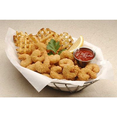 Tampa Maid Single Serve Basket Style Shrimp, 8 Ounce -- 12 per case.