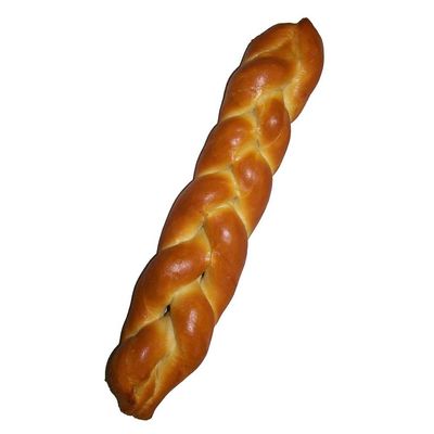 J and J Snack Braided Soft Pretzel, 7 Ounce -- 50 per case.