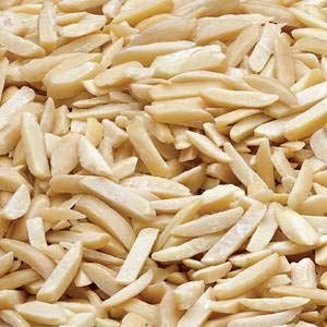 Bakers Select Almond,Sliver Raw , 5 Pound -- 1 Case
