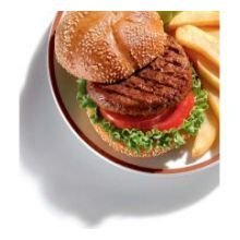 Thick N Juicy 3-1 75/25 Beef Patty Hamburger, 45 Pieces of 5.33 Ounce, 15 Pound -- 1 each.