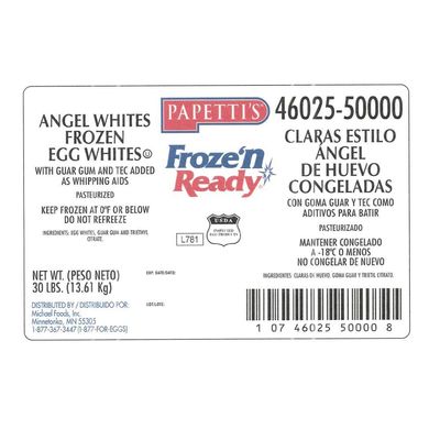 Michael Foods WaldBaum Egg White, 30 Pound -- 1 each.