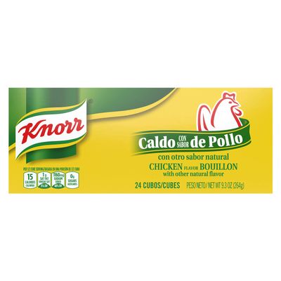 Knorr Cube Bouillon, Chicken, 9.3 oz, 24 ct, Pack of 36