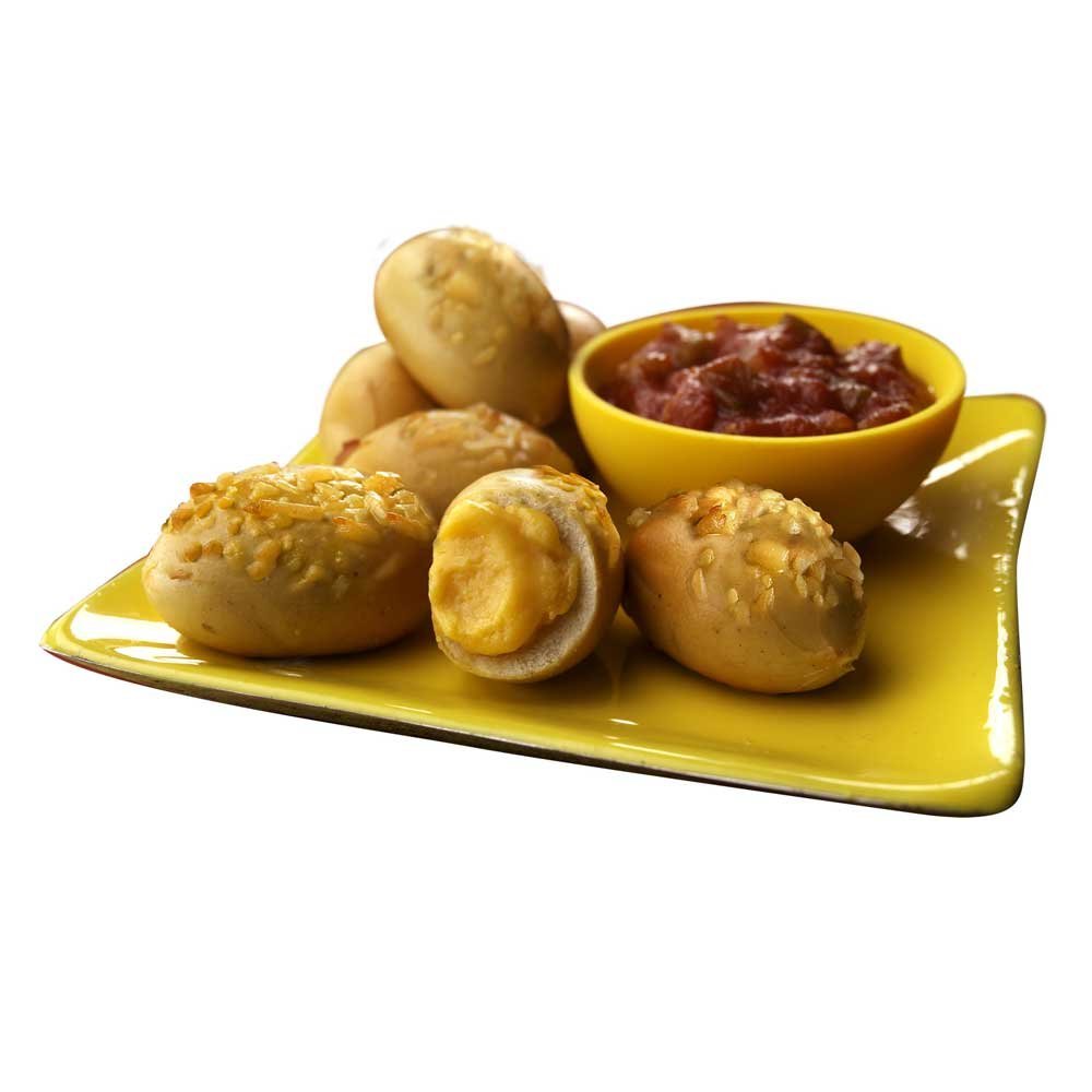 J and J Snack Poppers Cheddar Super Pretzel, 0.5 Ounce -- 240 per case.