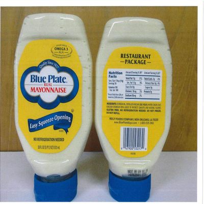 Blue Plate Mayonnaise, 18 Ounce -- 12 per case.