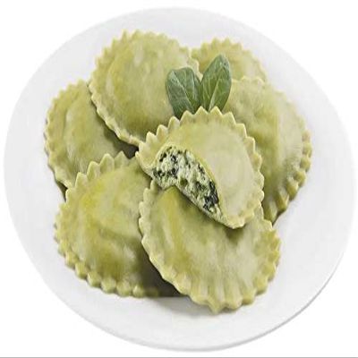 Seviroli Foods Large Round Spinach and Cheese Ravioli Pasta, 2.5 Pound -- 2 per case.