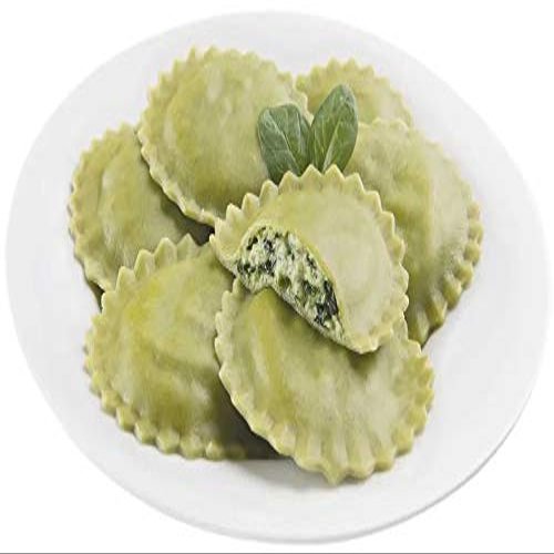Seviroli Foods Large Round Spinach and Cheese Ravioli Pasta, 2.5 Pound -- 2 per case.