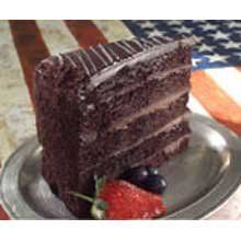 Sweet Street The Big Line 5 Layer High Big Chocolate Cake, 14 Slice -- 2 per case.