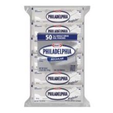 Kraft Philadelphia Cream Cheese Spread - Pouch, 50 to 1 Ounce -- 6 per case.