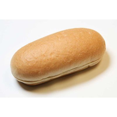 Rotellas Sliced White Hoagie, 5 inch to 6 inch -- 54 per case.