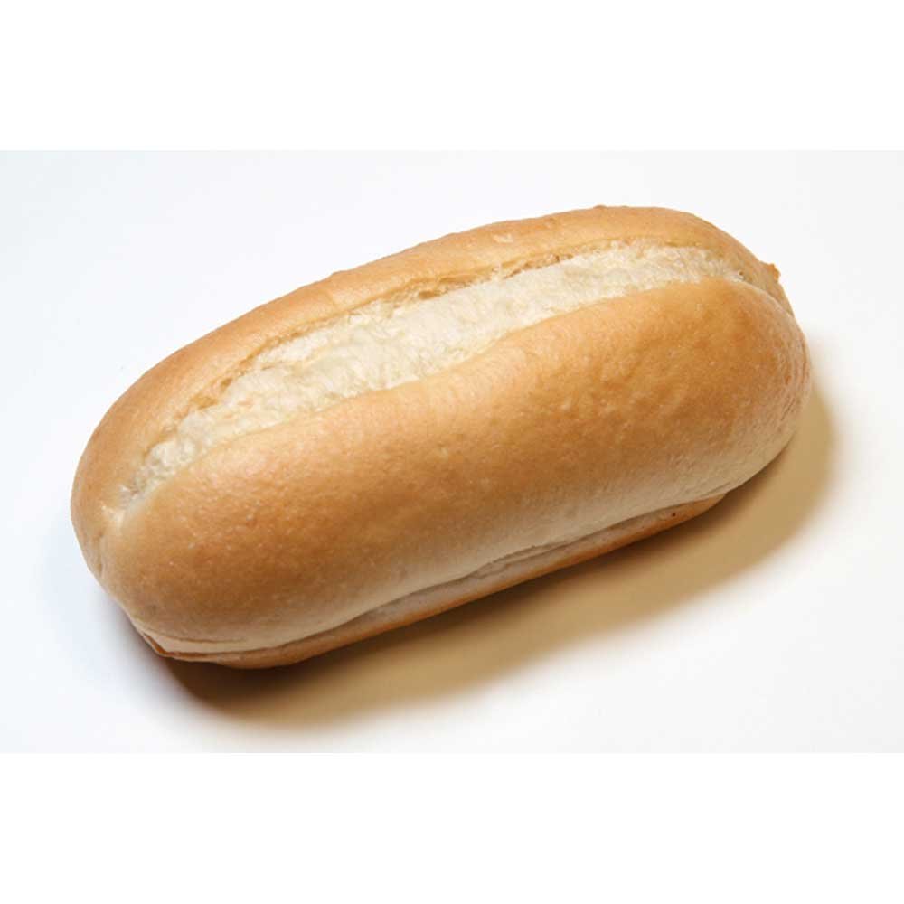 Rotellas White Sliced Split Top Hoagie, 5 inch - 6 per pack -- 9 packs per case.