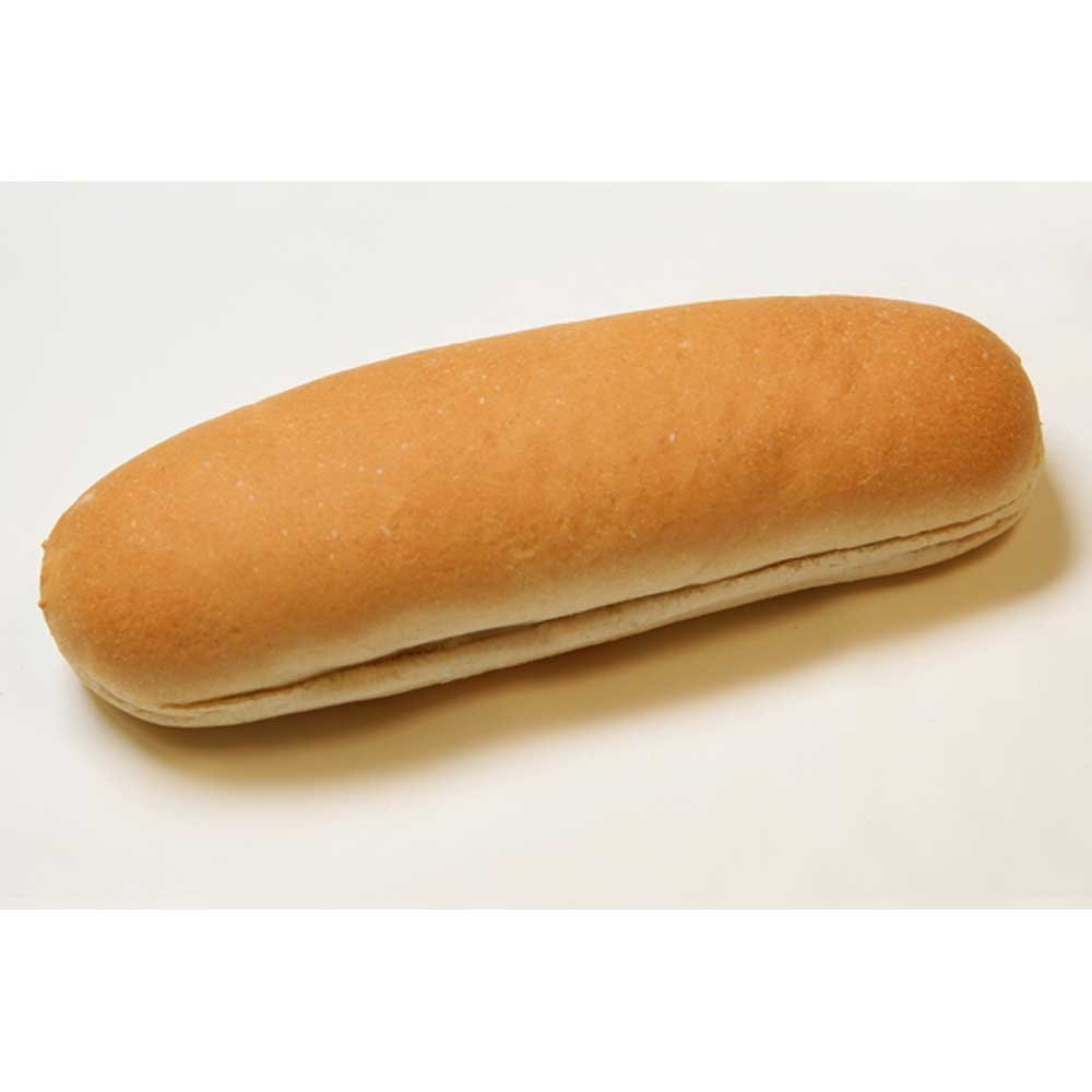 Rotellas White Sliced Hoagie, 8 inch -- 36 per case.