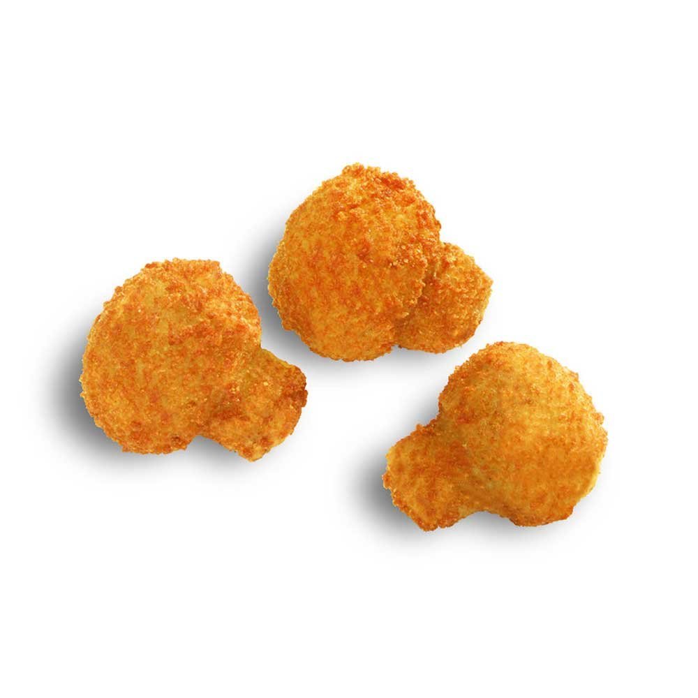 McCain Anchor Breaded Garlic Mushroom - Appetizer, 4 Pound -- 4 per case.