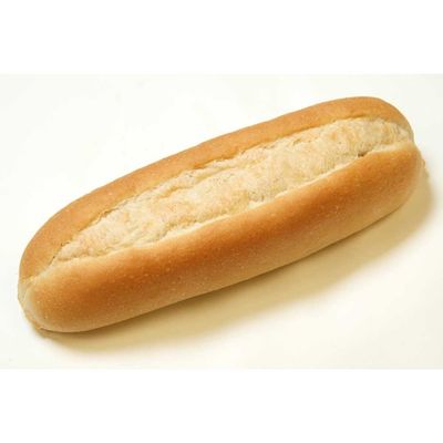 Rotellas Large Split Top Solid Hoagie, 8 inch -- 36 per case.
