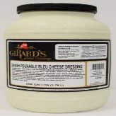 Girards Dressing Pourable Danish Black Bleu Cheese Dressing, 1 Gallon -- 2 per case.
