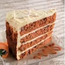 Sweet Street The Big Line Four Layer High Carrot Cake, 14 Slice -- 2 per case.