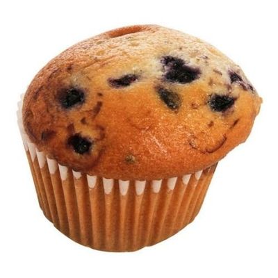 Otis Spunkmeyer Delicious Essentials Wild Blueberry Muffin, 2.25 Ounce -- 96 per case.