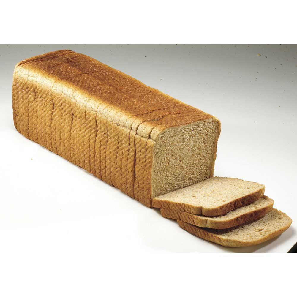 Flowers Foods European Bakers Sliced Pullman Wheat Sandwich Bread, 42 Ounce -- 8 per case.
